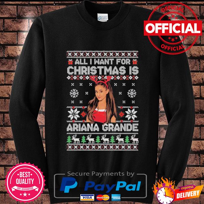 Ariana grande ugly christmas on sale sweater