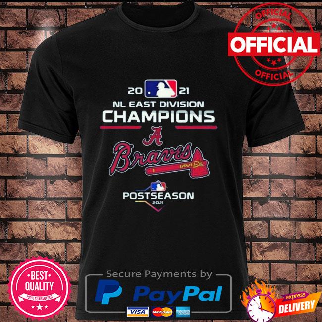 Official Atlanta braves national league east Division champions T