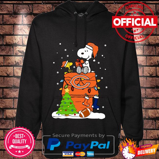 Snoopy Chicago Bears Christmas shirt, hoodie, sweater, long sleeve