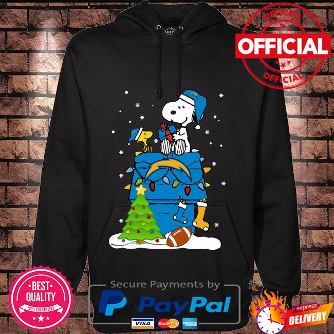 Snoopy Los Angeles Chargers Christmas shirt, hoodie, sweater, long sleeve  and tank top