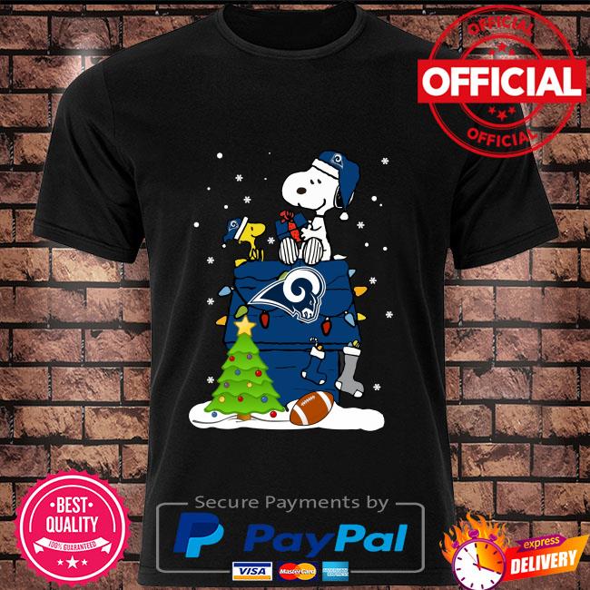 Snoopy Los Angeles Rams Christmas Shirt