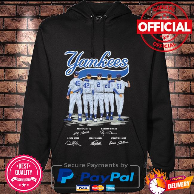 New York Yankees Andy Pettite Mariano Rivera signatures shirt, hoodie,  sweater, long sleeve and tank top