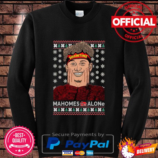 Patrick Mahomes Its Christmas Showtime Unisex Crewneck -   Israel