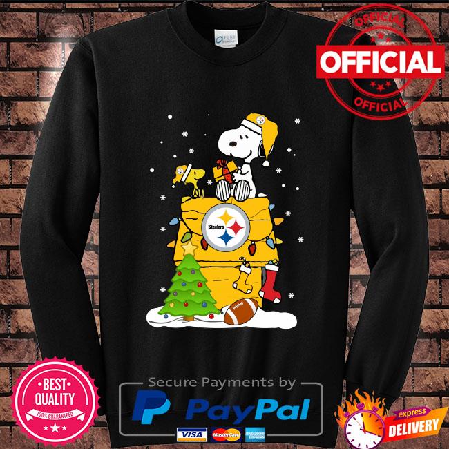 Official Snoopy Pittsburgh Steelers Christmas T-shirt, hoodie, tank top,  sweater and long sleeve t-shirt