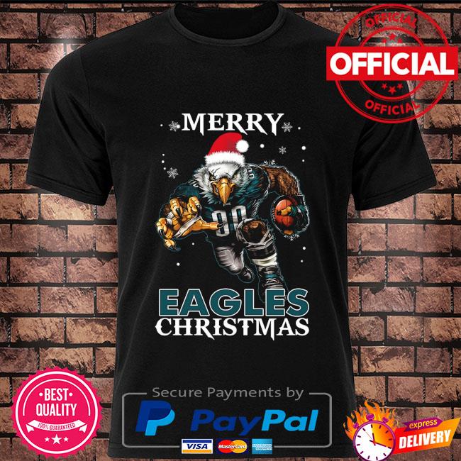 Santa Eagles Philadelphia Christmas Shirt