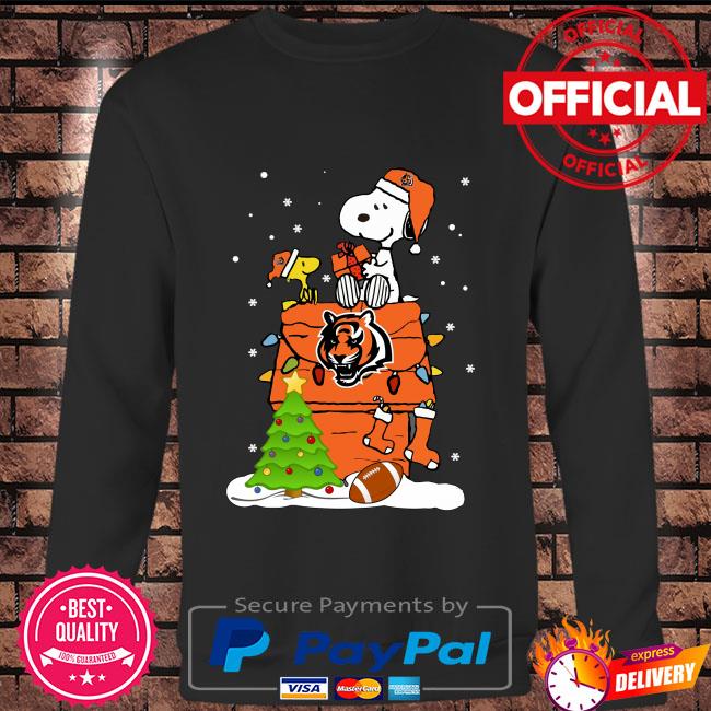 Christmas Snoopy Cincinnati Bengals Shirt