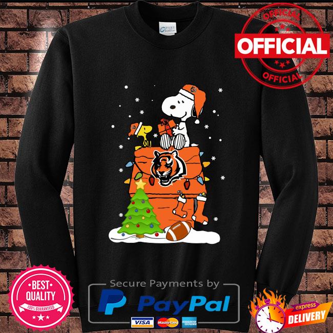 Christmas Snoopy Cincinnati Bengals Shirt, hoodie, sweater and long sleeve