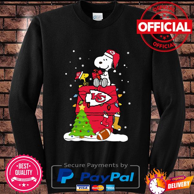 Kansas City Chiefs Snoopy Peanuts Christmas Tee Shirt Hoodie Tank-Top Quotes