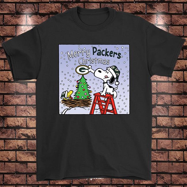 Green Bay Packers Christmas Snoopy shirt, hoodie, sweater, long sleeve and  tank top