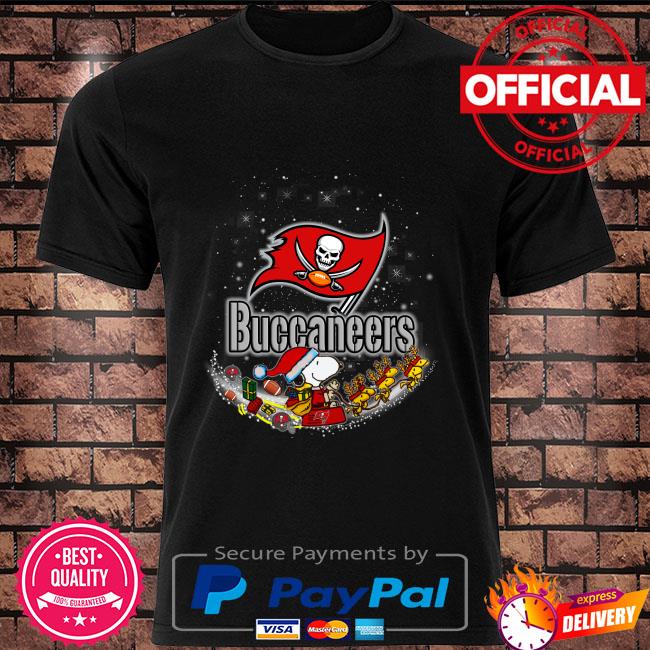 Men's Buccaneers Hoodie 3D Snoopy Christmas Tampa Bay Buccaneers