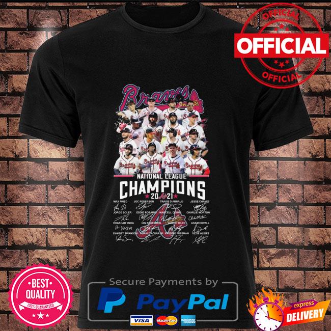 Atlanta Braves 2021 National League Champions t-shirt, hoodie, sweater,  long sleeve and tank top