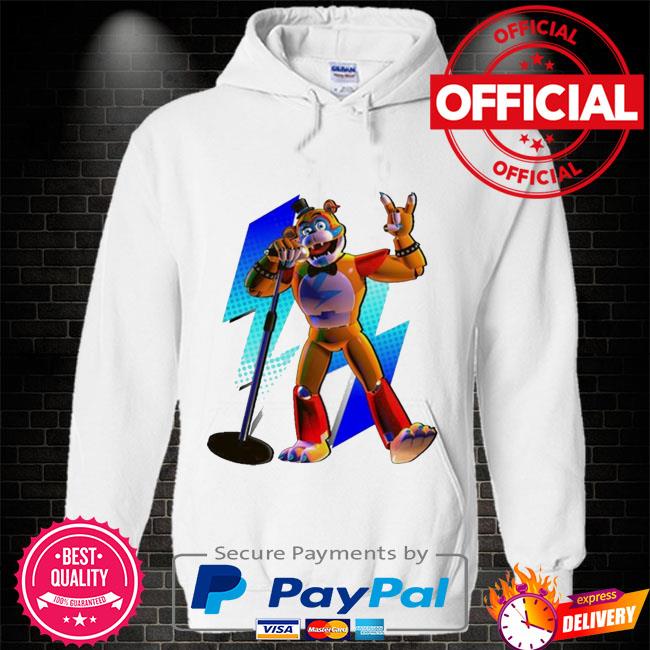 Fnaf Sweatshirt Tshirt Hoodie Mens Womens Kids Five Nights At Freddys Movie  T Shirt Pizza Fnaf Glamrock Freddy Fazbear Glam Bear Shirt 90S Bootleg Style  Shirt - Laughinks