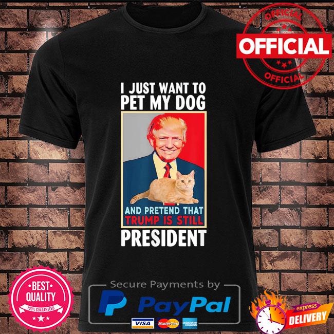 Trump Logo Dog T-Shirt