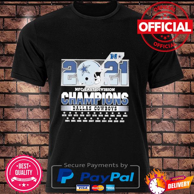 Dallas Cowboys 2021-2022 NFC East Division Champions Shirt