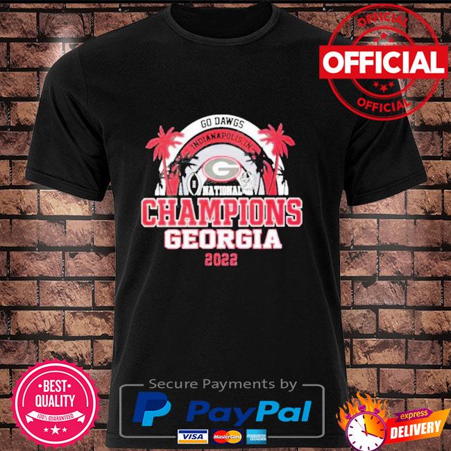 Georgia Bulldogs 2022 Champions CFP National New Design Nice T