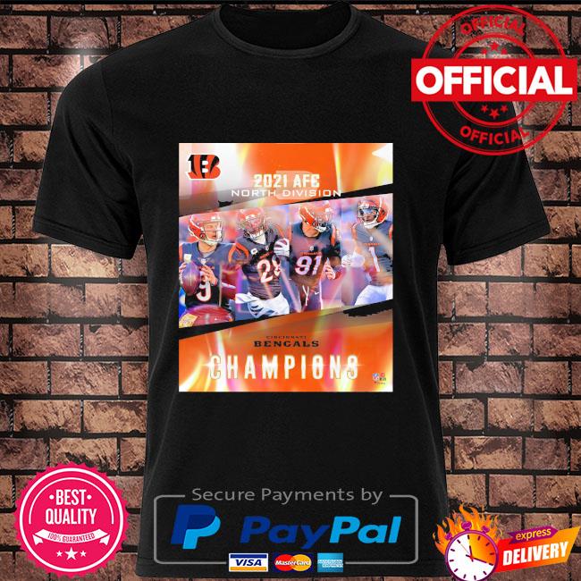 Cincinnati Bengals 2021 2022 AFC North Division Champions shirt, hoodie,  sweater, long sleeve and tank top