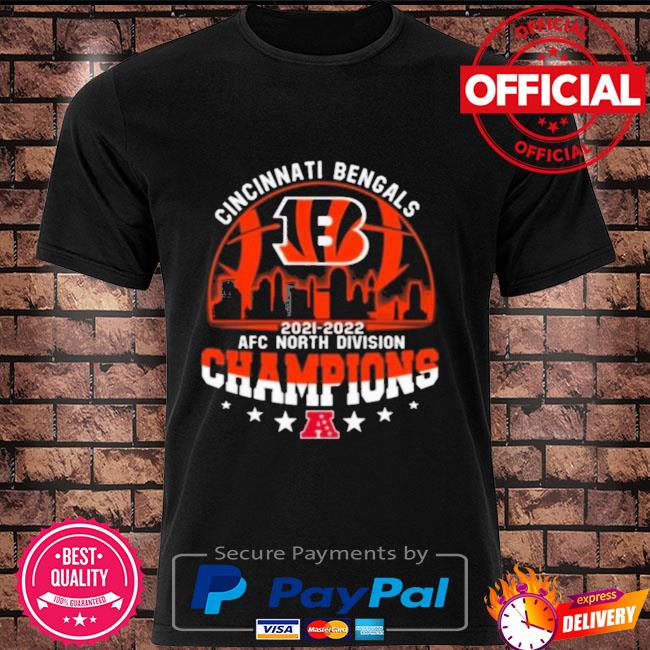 Buy Cincinnati Bengals afc north champs shirt For Free Shipping