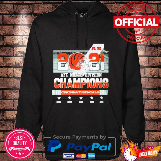 Cincinnati Bengals AFC North Champions 2022 shirt, hoodie, sweater