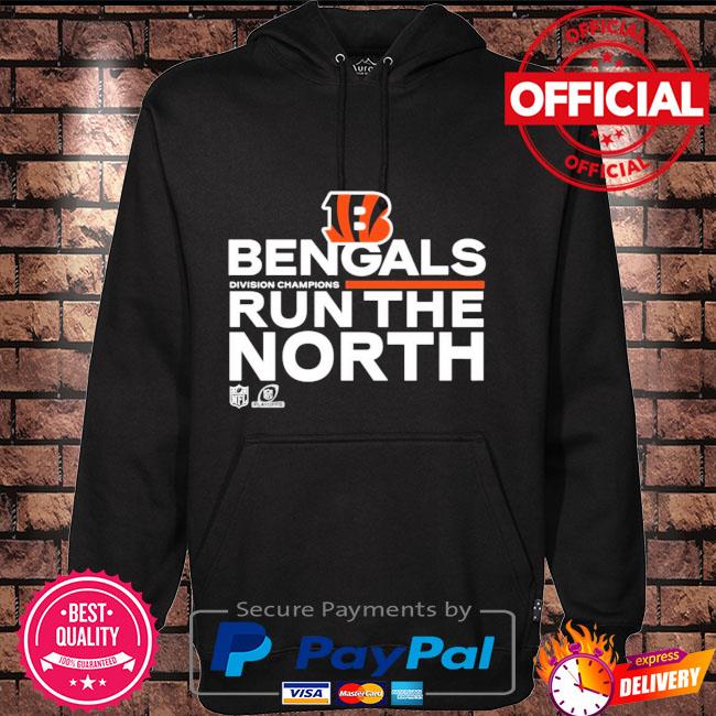 Bengals Division Champions Run The North shirt, hoodie, sweater, long  sleeve and tank top