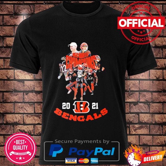 Cincinnati Bengals Team AFC North Division Champions Unisex T