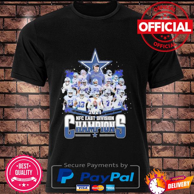 Dallas Cowboys NFC East Division Champions Tee 2021 Shirt Men Large New