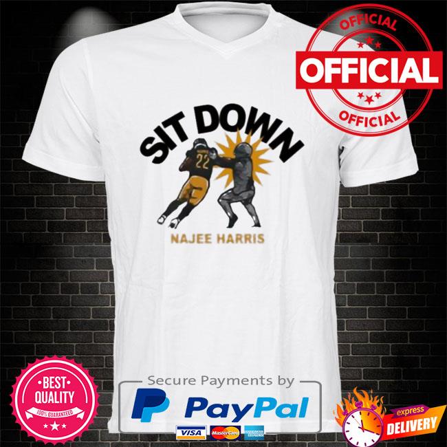 Official Najee Harris sit down Pittsburgh Steelers Tee Shirt