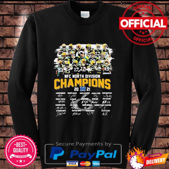 Green Bay Packers 2021 2022 NFC North Champions SignatureT-Shirt