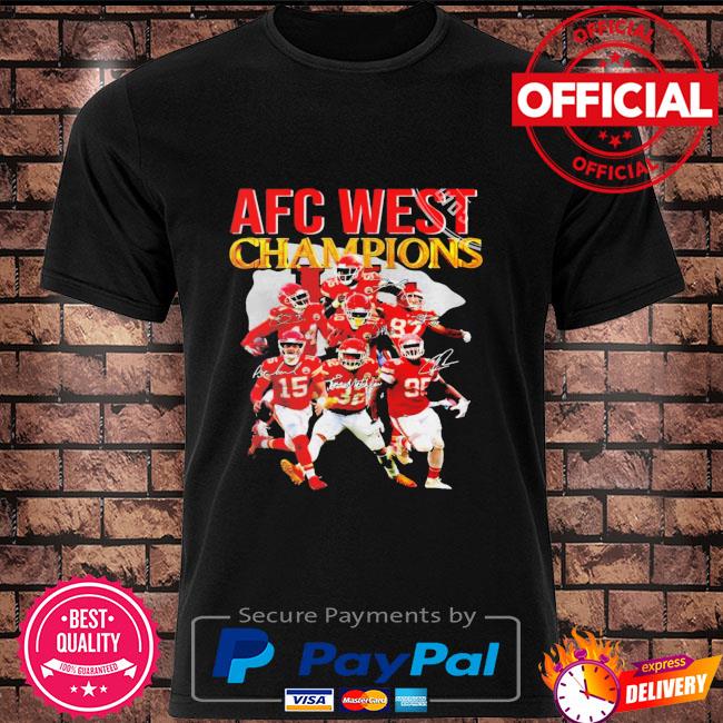 AFC Champions Kansas City Chiefs Signatures shirt, hoodie, sweater, long  sleeve and tank top