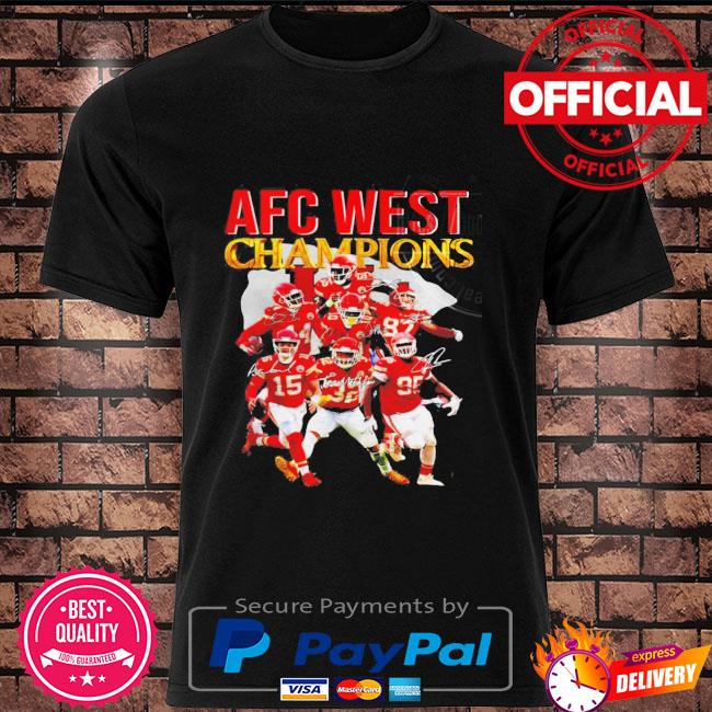 Kansas City Chiefs 2022 AFC West Champions shirt