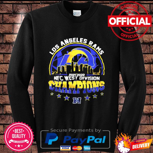 Los Angeles Rams 2021-2022 NFC West Division Champions shirt, hoodie,  sweater, long sleeve and tank top