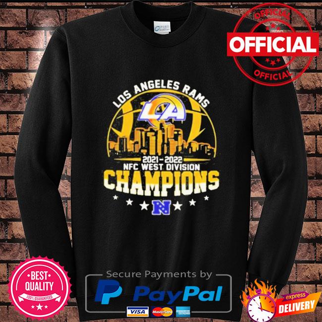 2022 Los Angeles Rams NFC West Division Championship T-Shirt