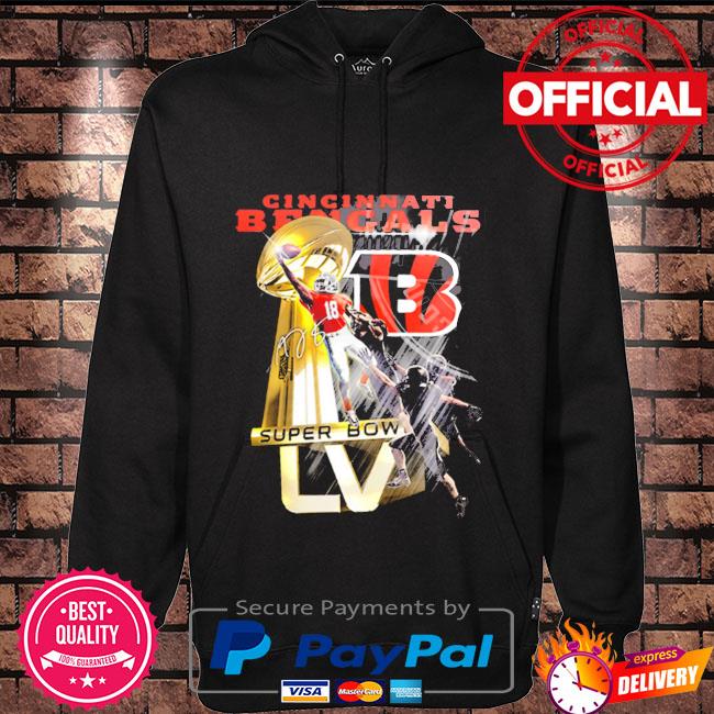 Official A. j. green cincinnati bengals super bowl trophy signature shirt,  hoodie, sweater, long sleeve and tank top