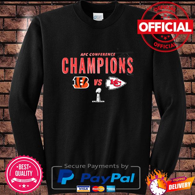 Official Bengals vs Chiefs 2022 afc conference championship super bowl  shirt, hoodie, sweater, long sleeve and tank top