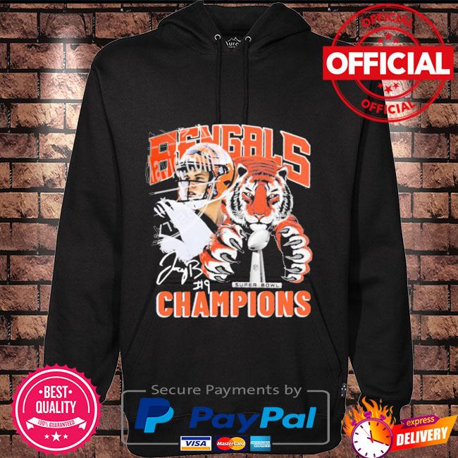 Official Cincinnati Bengals 2022 Champion Joe Burrow Shirt, hoodie,  sweater, long sleeve and tank top