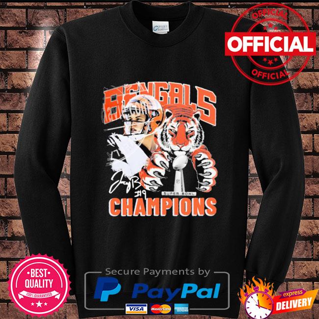 Joe Burrow Bengals AFC Championship Shirt ⋆ Vuccie
