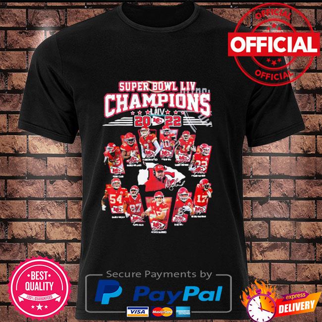 Kansas city Chiefs 2022 super bowl liv champions shirt, hoodie