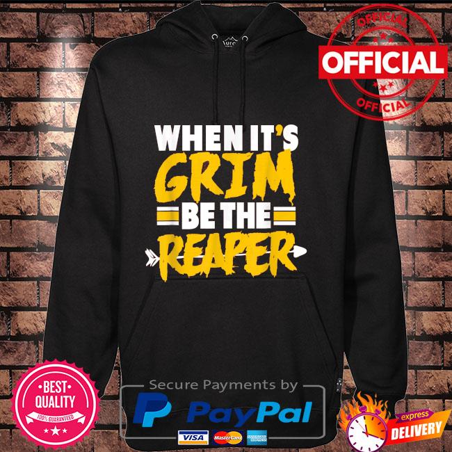 When It's Grim Be The Grim Reaper KC Shirt, hoodie, sweater, long sleeve  and tank top