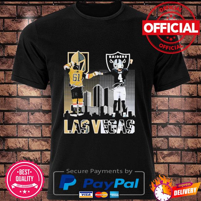 Mark Stone And Derek Carr Las Vegas Sport Teams T-shirt - Ink In Action