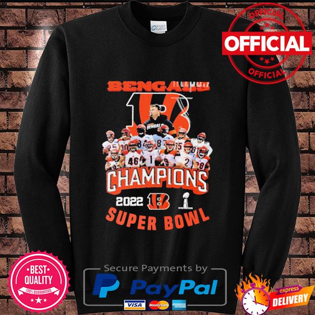 Official Cincinnati Bengals Champs Super Bowl 2022 Shirt, hoodie, sweater,  long sleeve and tank top