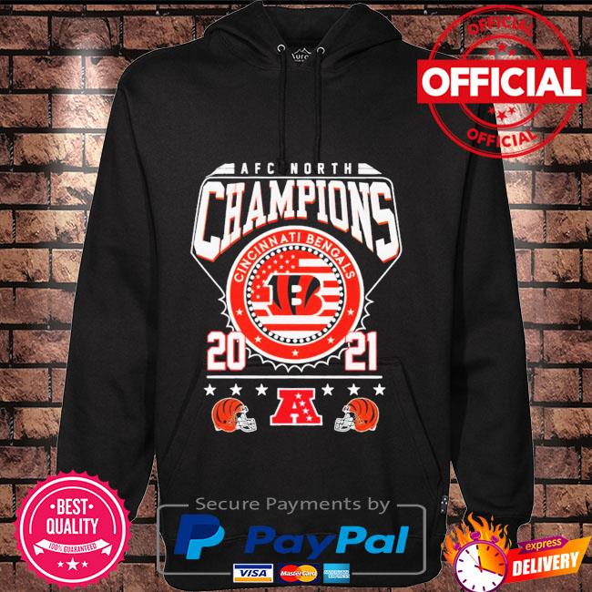 Awesome AFC North Champions 2021 Cincinnati Bengals T-Shirt, hoodie,  sweater, long sleeve and tank top