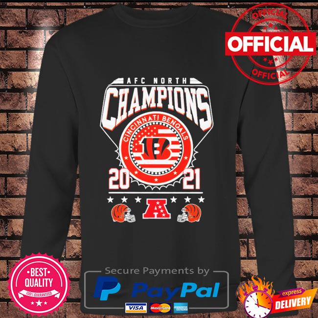 Cincinnati Bengals Champions 2021 2022 AFC North Conference Championships  T-Shirt, hoodie, sweater, long sleeve and tank top