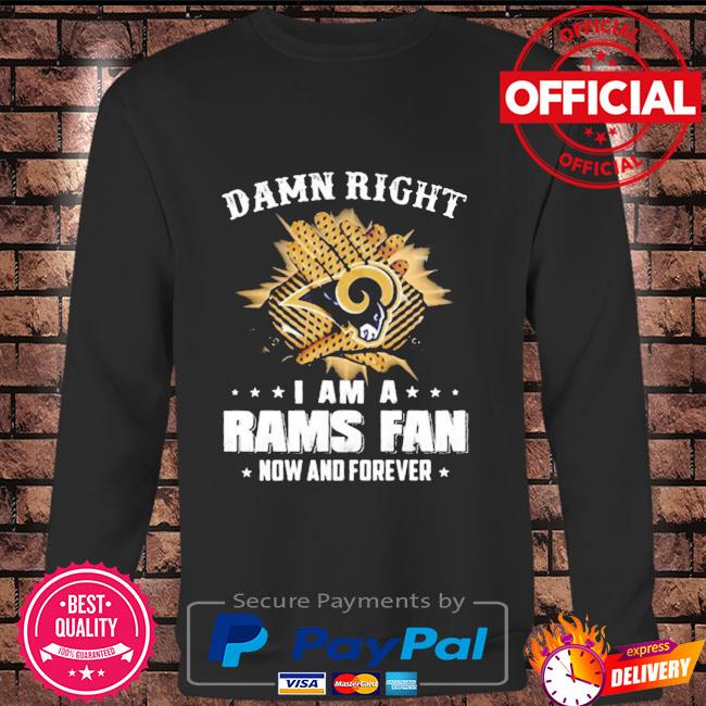 I Was A Rams Fan Before I Was Cool | Los Angeles Rams Apparel | Rams T  Shirt | Greeting Card