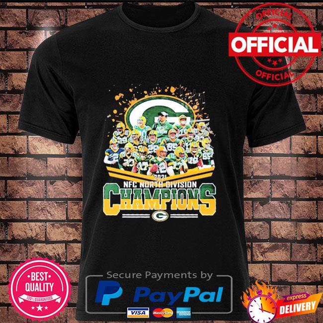 Green Bay Packers Team 2021 NFC North Champions Unisex T-Shirt