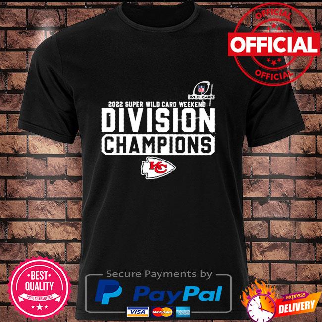 Kansas City Chiefs 2022 Super Wild Card Division Champions T-Shirt