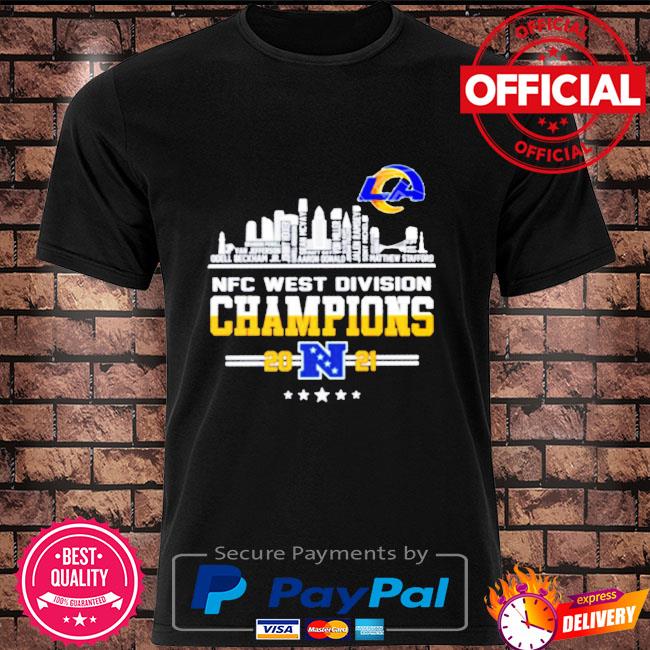 Los Angeles Rams 2021 NFC West Division Champions shirt, hoodie, sweater,  long sleeve and tank top