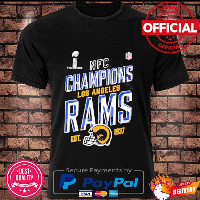 Los Angeles Rams AFC Champions Super Bowl Est 1937 T-Shirt - REVER