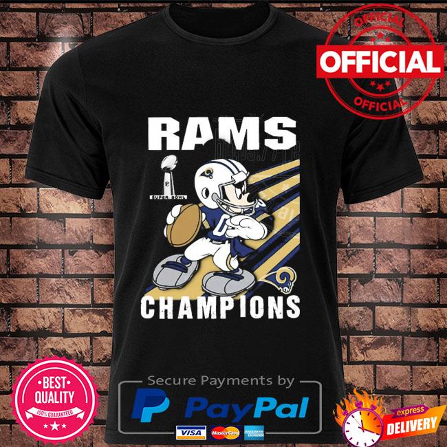 Premium Mickey los angeles rams 2022 super bowl champions shirt