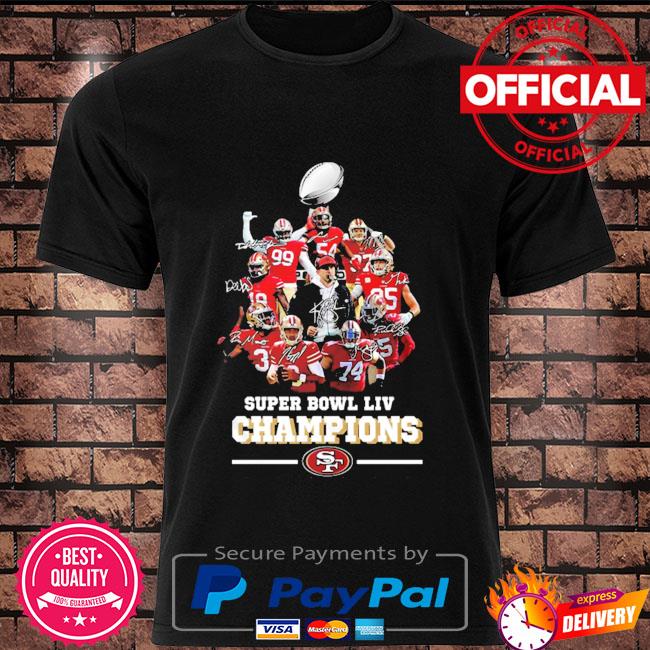 San Francisco 49ers Champions 2022 Trophy Super Bowl Fan Gifts T