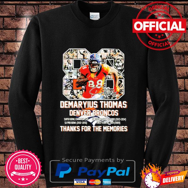 Premium von miller wearing demaryius thomas dreamathon 88 nfl signature  shirt, hoodie, sweater, long sleeve and tank top