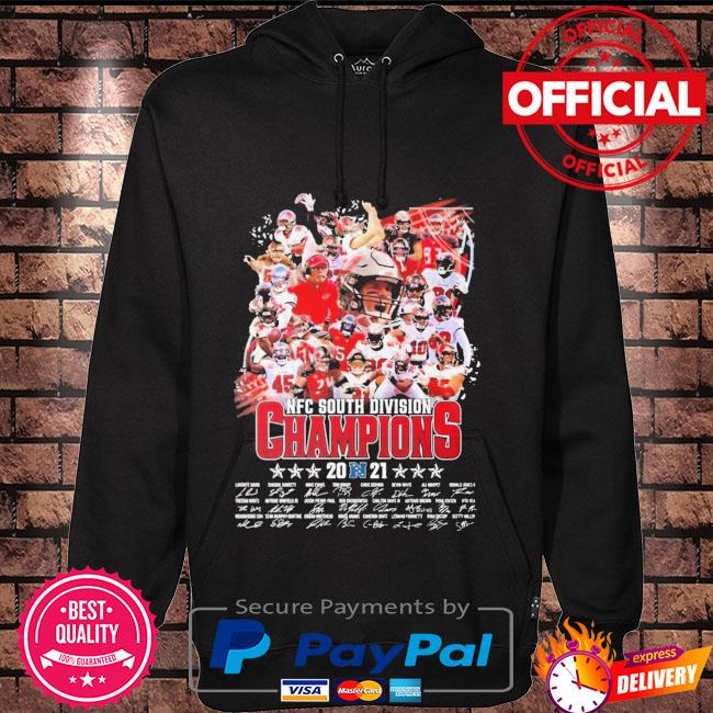 Tampa bay buccaneers team signature nfc south division champions